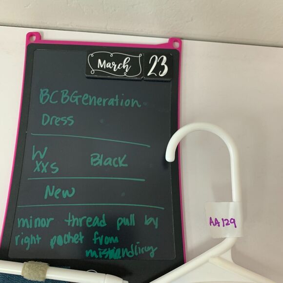 BCBGeneration Shift Mini Shirt Dress Womens XXS 2XS Black Lace Up Pockets - Picture 15 of 16